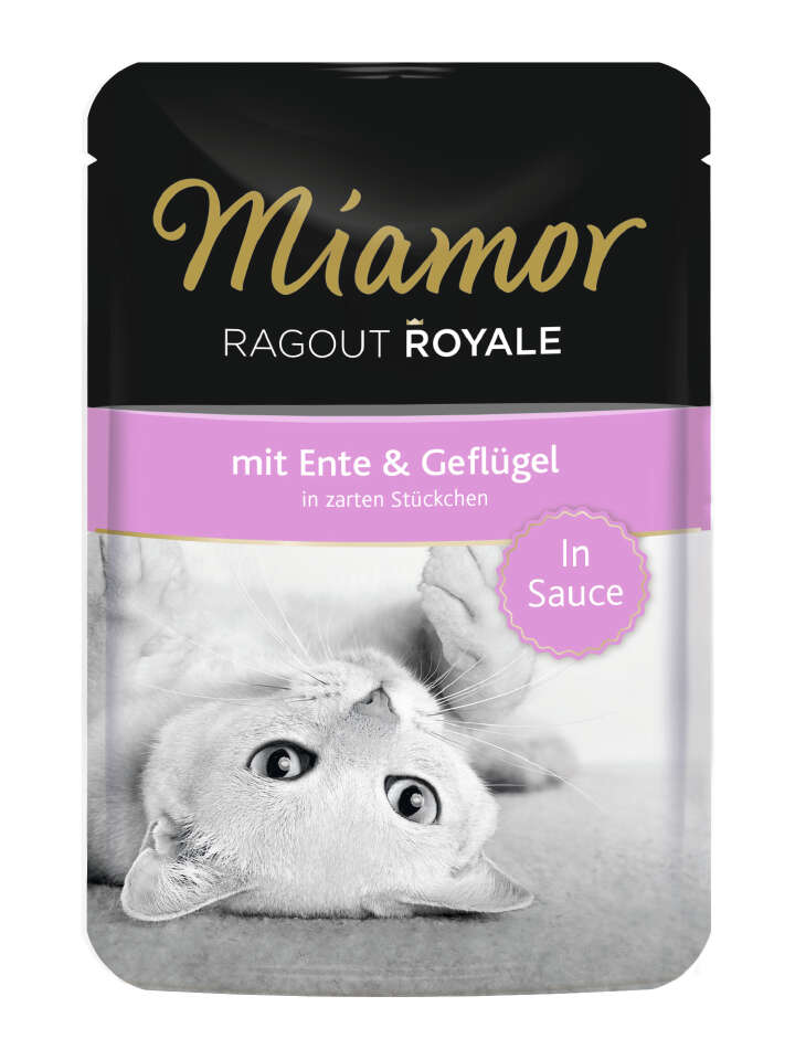 Miamor Katzen-Nassfutter Ragout Royale mit Ente und Geflügel
